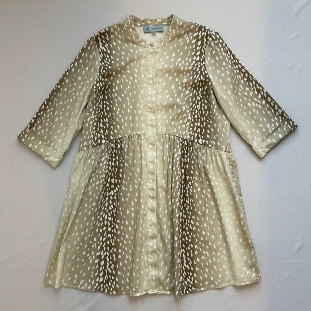Tuckernuck Antelope Royal Shirt Dress XL